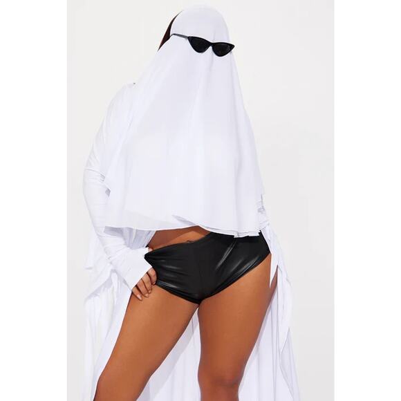 NEW Haunting Hottie Ghost Cosplay Halloween Costume - Picture 6 of 8